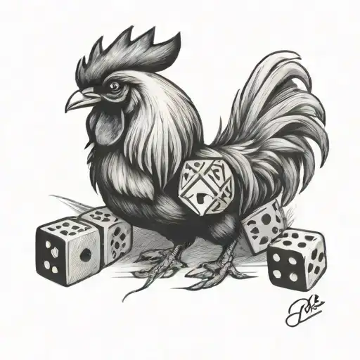 Rooster And Dice