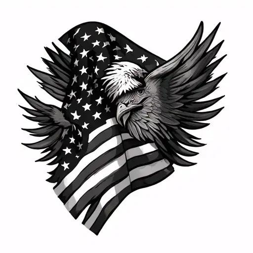 Half Sleeve Patriotic
