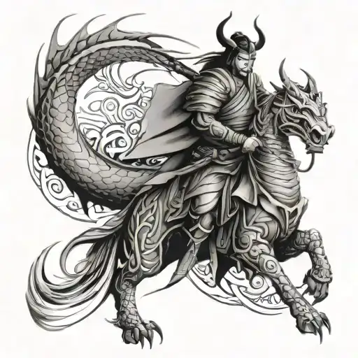 Samurai And Dragons