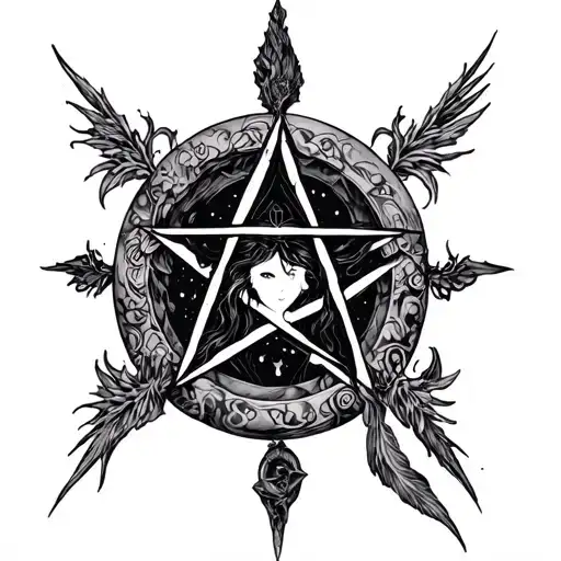 Lilith And Pentagram
