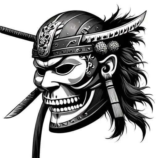 Samurai Death Mask