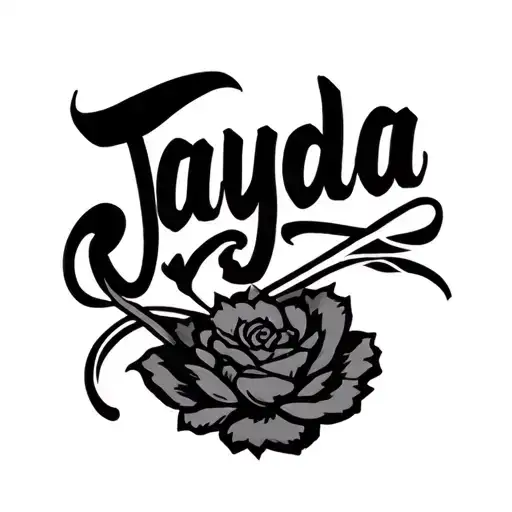 Name Jayda With A Mexican Gangsta Design