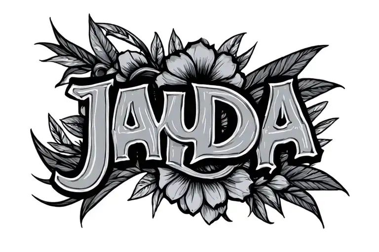 Name Jayda With A Mexican Gangsta Design