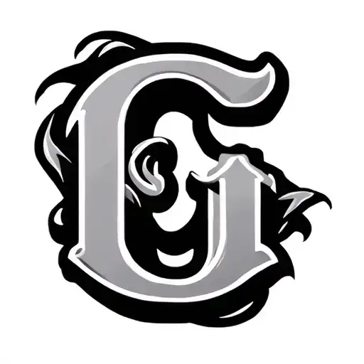 Gangster Style Letter G