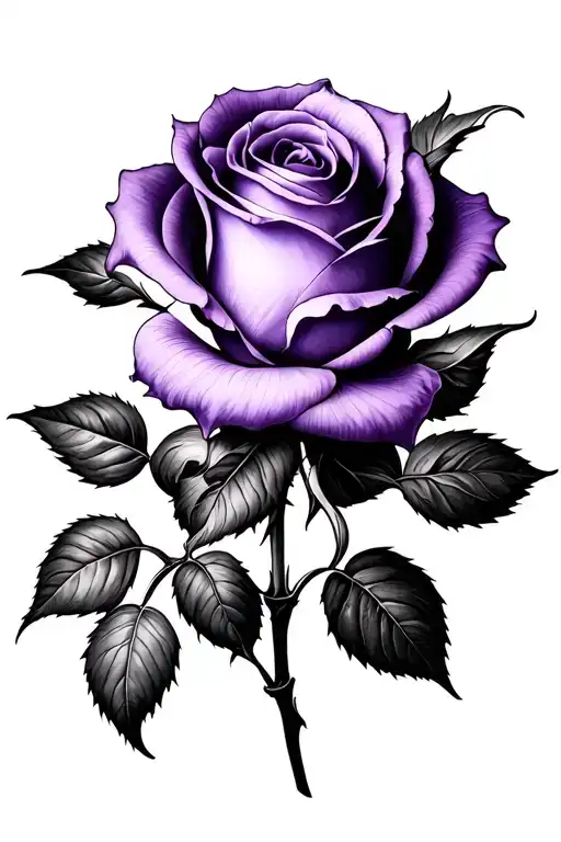 A Single Purple Rose