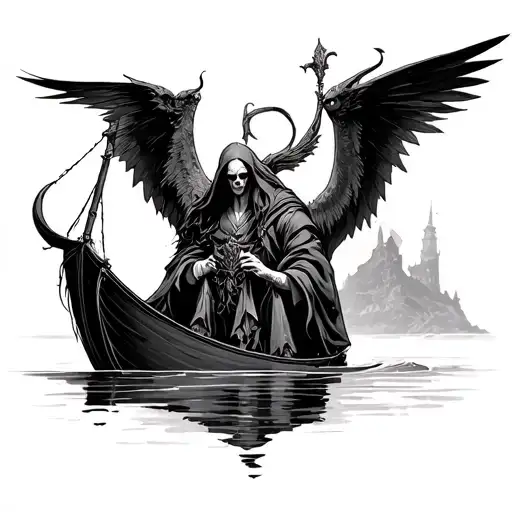 Charon Boatman From Hades