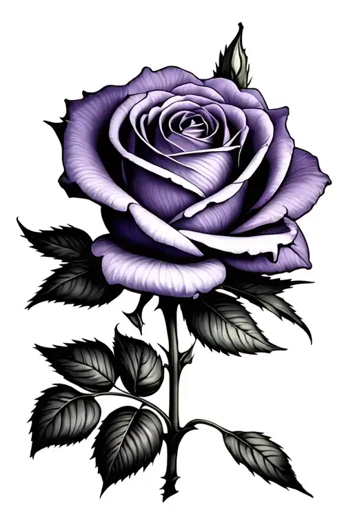 A Single Purple Rose