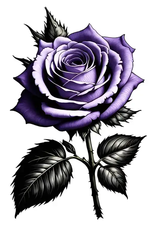 A Single Purple Rose