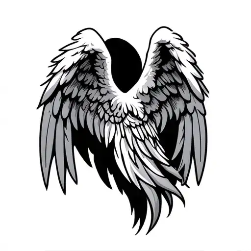 Military Guardian Angel Wings