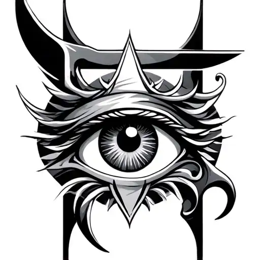 Eye Of Horus In Magic Sigil