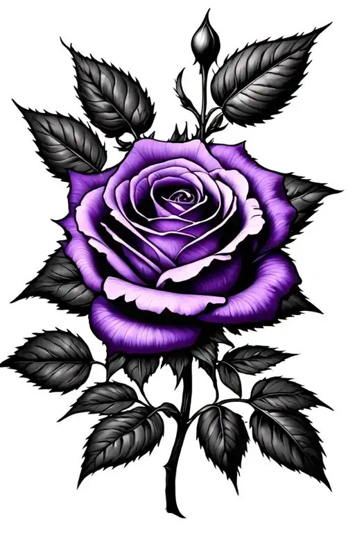 A Single Purple Rose