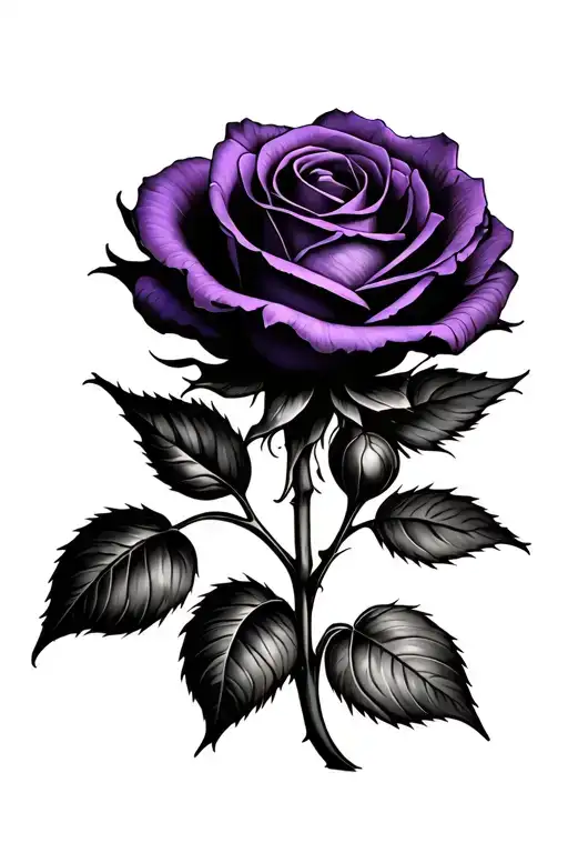 A Single Purple Rose
