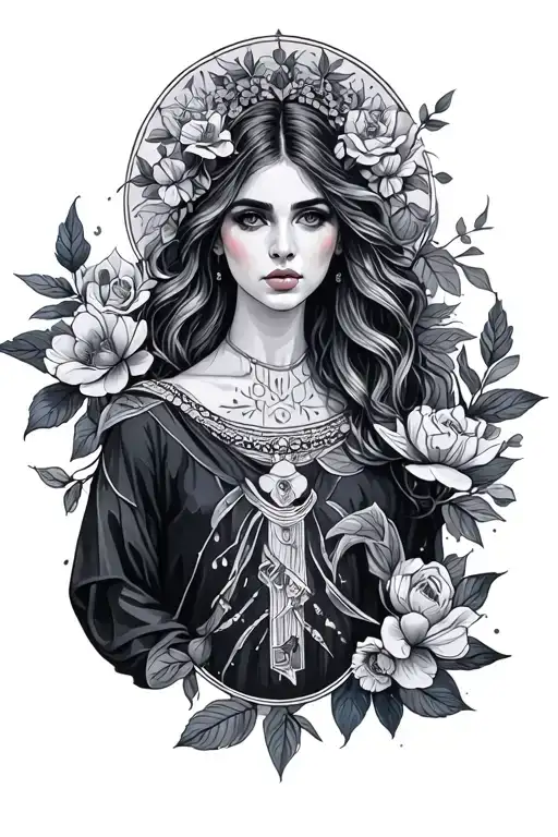 Christian Fine Line Feminine