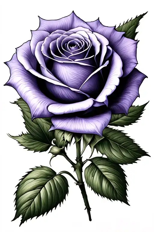 A Single Violet Rose