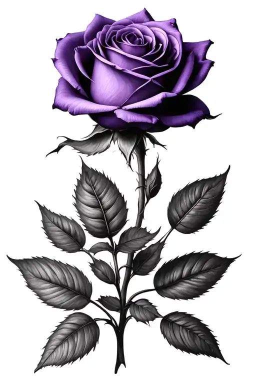 A Single Purple Rose