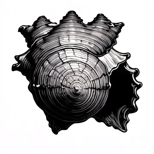 Haitian Conch Shell