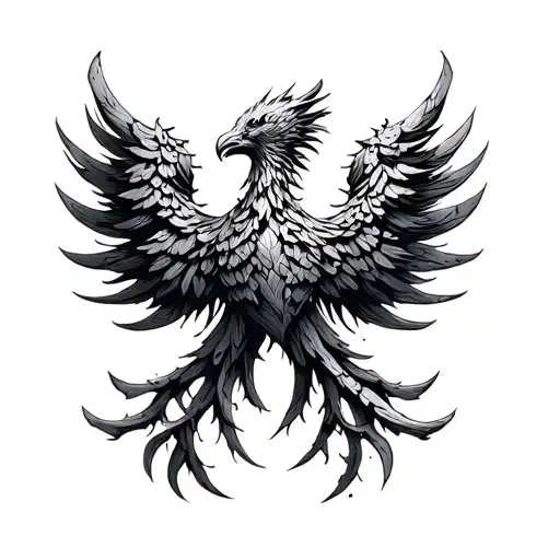 Estrogen Molecule Structure Shaped Like A Phoenix