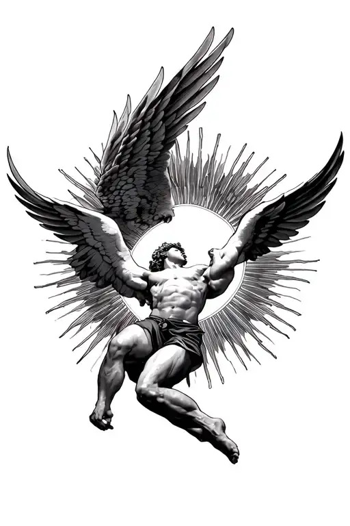 Icarus Falling From The Sun