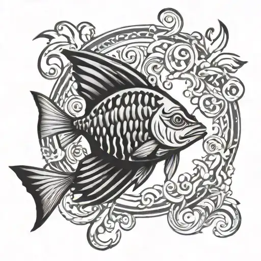 Fiji Fish Family Crest