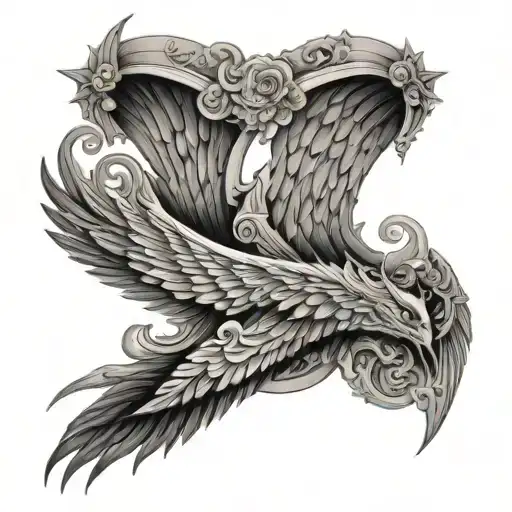 Lucifer Wings And Tails And Papers Llants