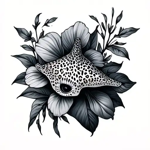 Leopard Stingray Flowers