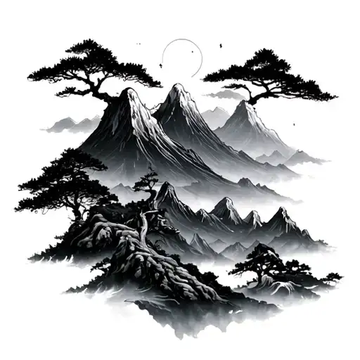Japanese Mountains