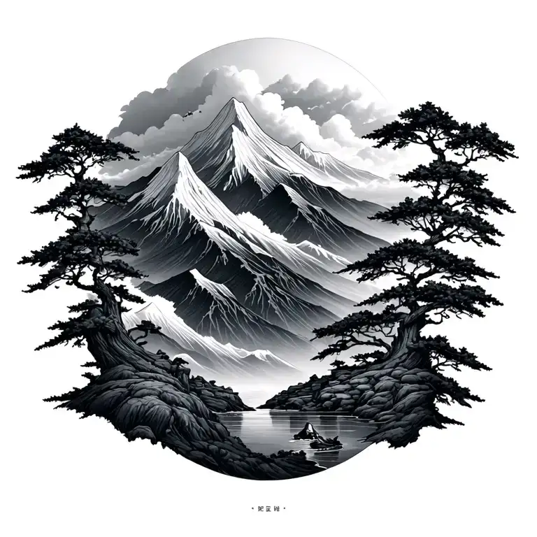 Japanese Mountains