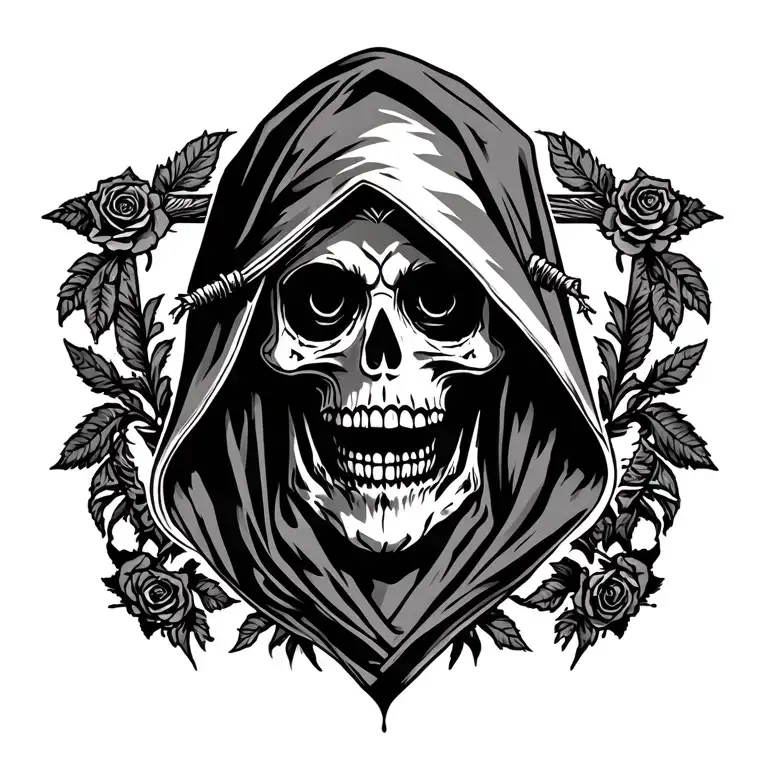 Santa Muerte Hooded Reaper