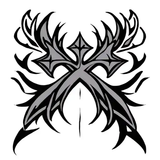 Tribal Cross