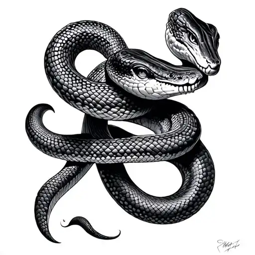 Realism Fine Line Sea Snake