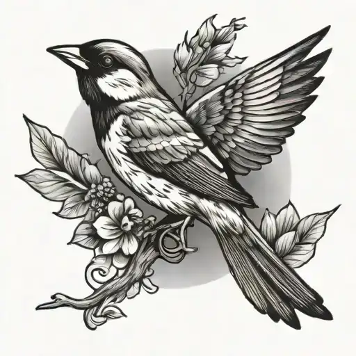 Diving Sparrow