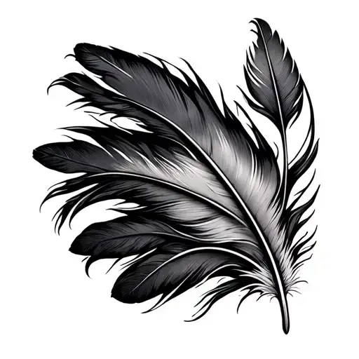 Hourglass And Feather Feather Feather