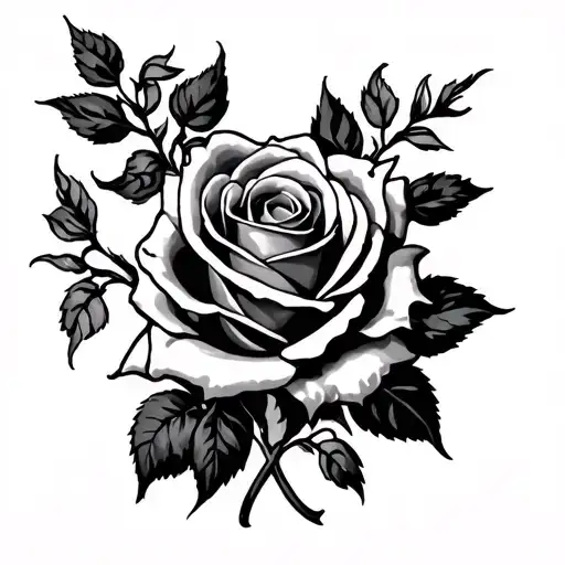Roses An Cross