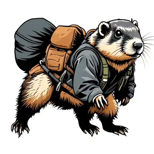 Japanese Marmot Hiker