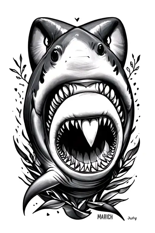 Love Sharks My Moms Birth Month Is July And My Dads Birth Month Is March I Am Persian And Mexican