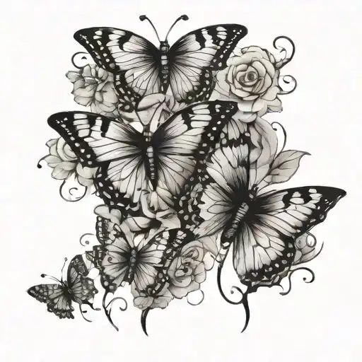 Let Them With Small Butterfly