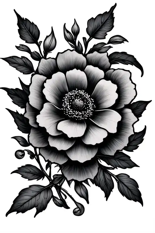 Birthmonth Flowers With September Birth Flower With Vines