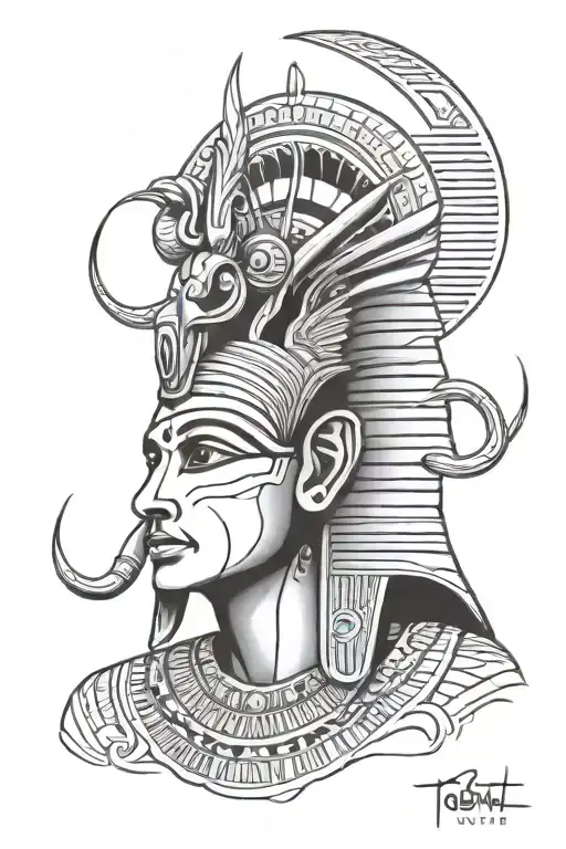 Ancient Egyptian God Toth