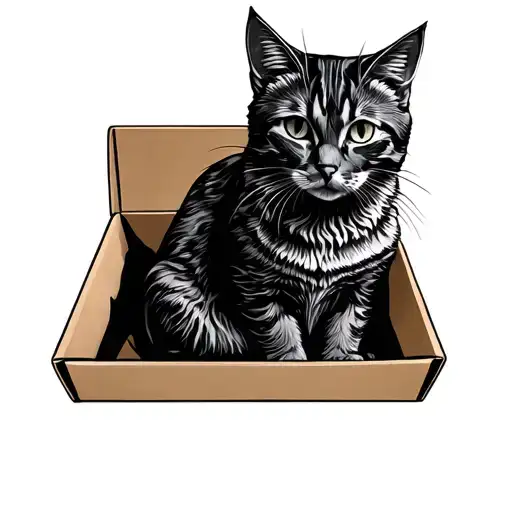 Cat In A Box