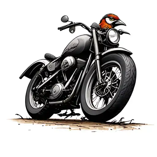 Compass Motorbike Pheasant