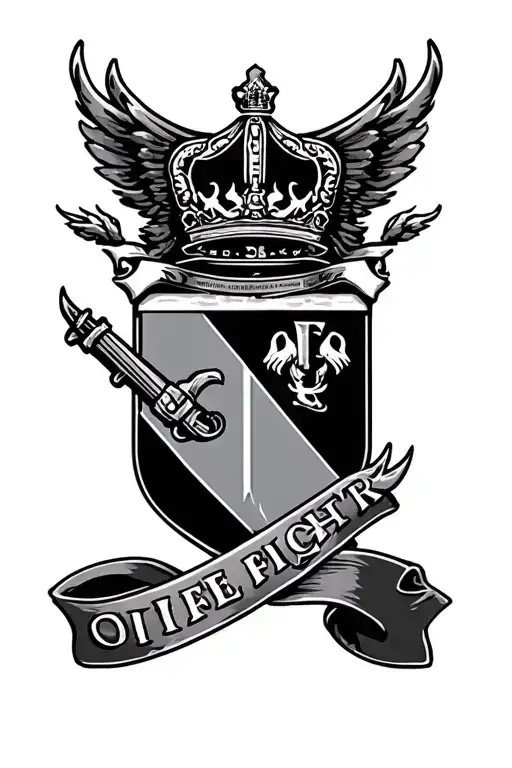 Fire Fighter Wiwchar Coat Of Arms