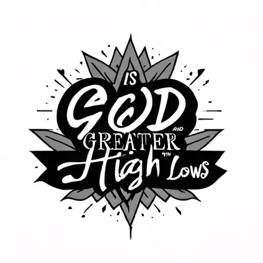 God Is Greater Than Highs And Lows