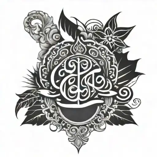 Arthakama In Hindi Text Simple Design