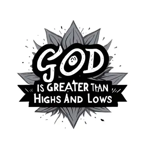 God Is Greater Than Highs And Lows