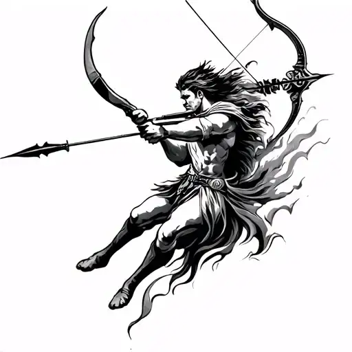 Sagittarius Archer Shooting