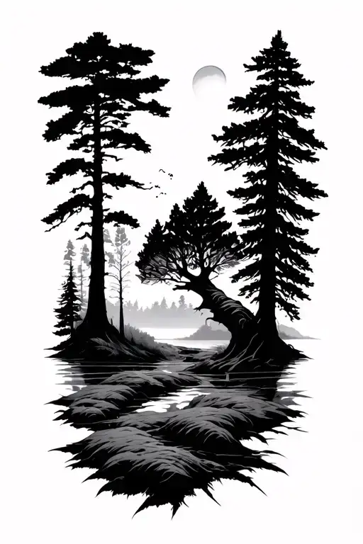 Environmental Symbols Like Trees