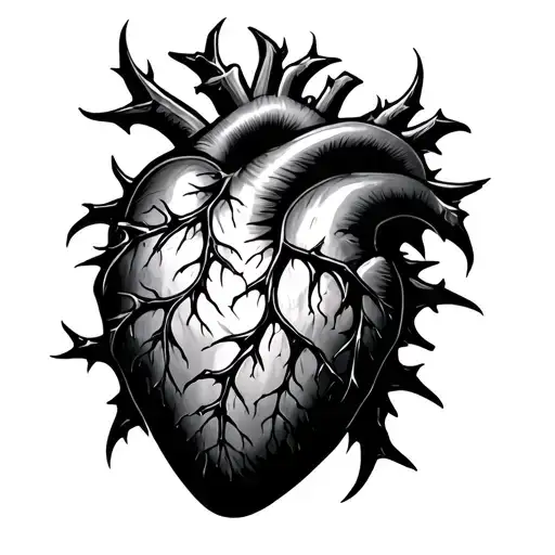 Heart With Thorns