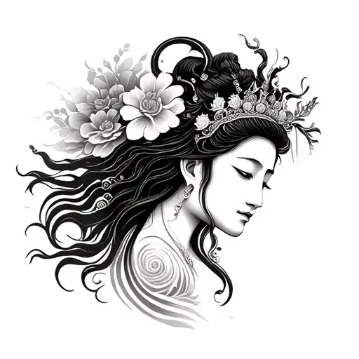 Chinese Goddess Guan Yin