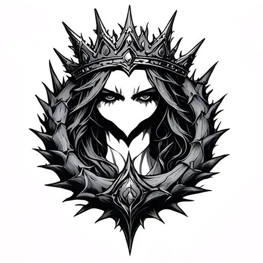 Thorny Crown Around Bicep