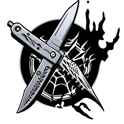 Switchblade With Web
